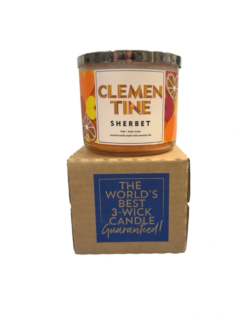 Clementine Sherbet Candle
